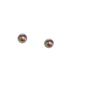 Elegant Silver Stud Earrings
